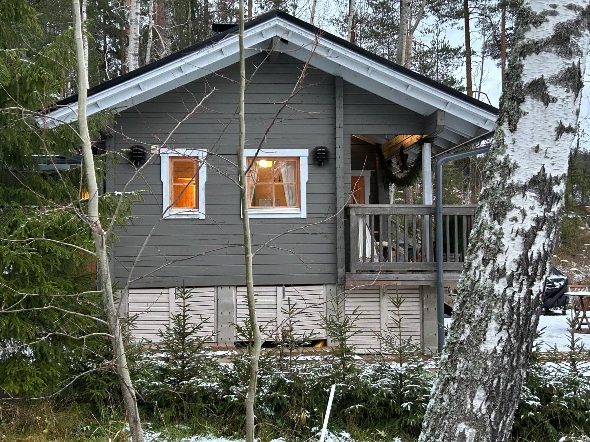 Sauna Cabin In The Heart Of Nuuksio National Park - Moekki Nuuksiossa Esbo Eksteriør bilde