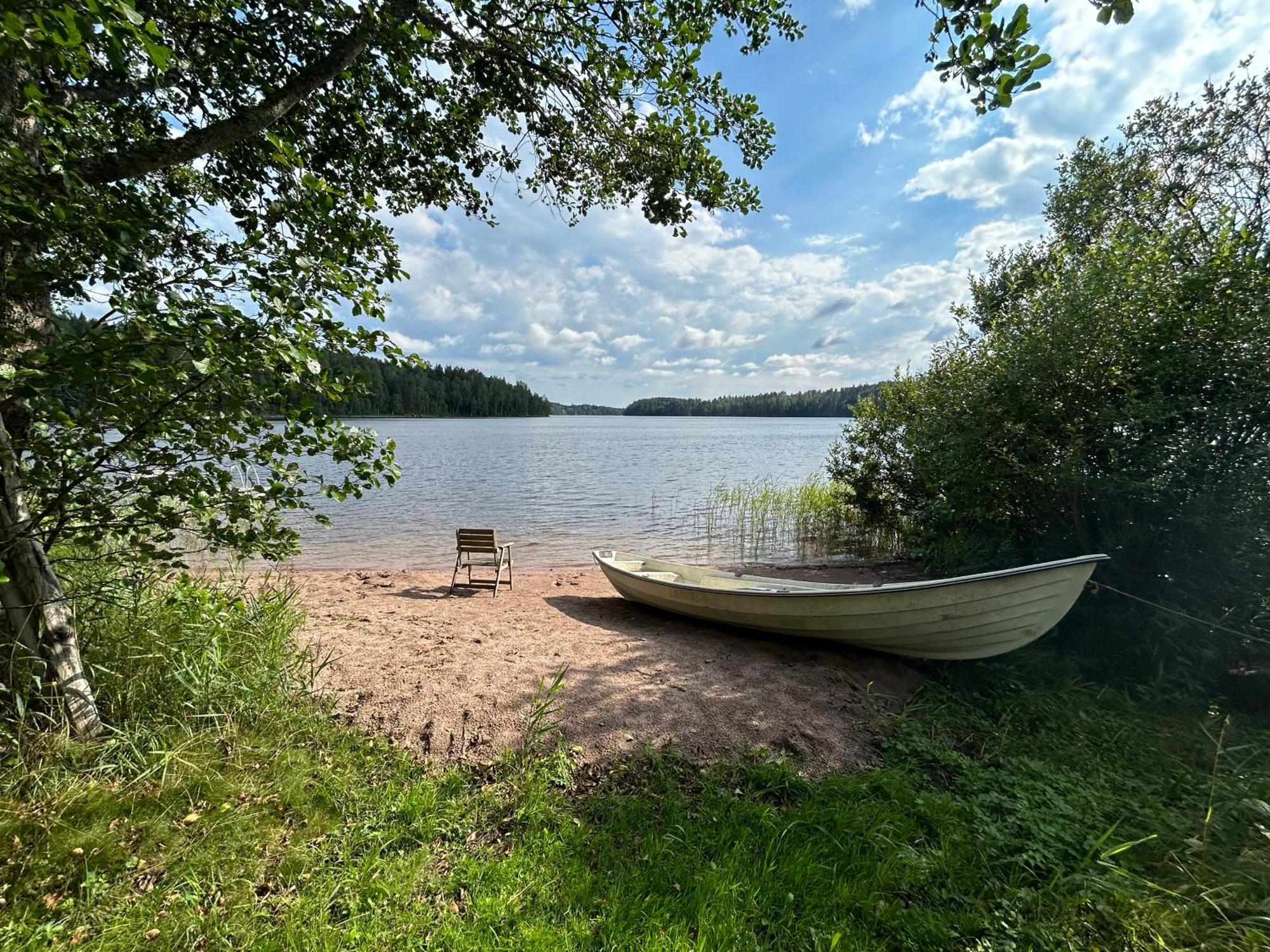 Sauna Cabin In The Heart Of Nuuksio National Park - Moekki Nuuksiossa Esbo Eksteriør bilde